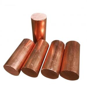 China C11000 C101 Copper Round Rod Welding Rod Copper Pure 100mm 150mm on sale