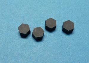  High Mechanical Strength PCD Wire Drawing Die Blanks Self Supported Hexagonal Diamond H2010 Manufactures
