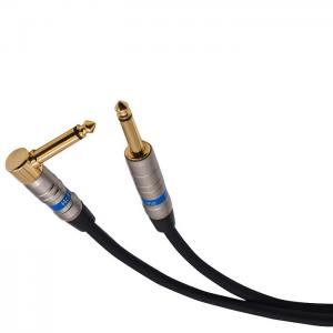 China Straight Angled Guitar Audio Cable Amp Cord For Bass Electric Guitar Cable 1/4 Inch on sale