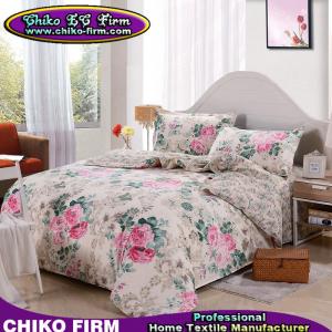 China China Manufacturer Pure Cotton Flowers Design Duvet Cover Sets on sale