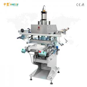 China Bottle Big Plane Surface Semi Auto Hot Foil Stamping Machine Enlarged on sale