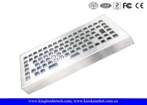  Rugged Brushed Stainless Steel Waterproof Keyboard 86 Keys Manufactures
