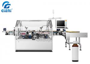  High Speed Industrial Vertical Round Bottle Sticker Labeling Machine Non Stop Manufactures