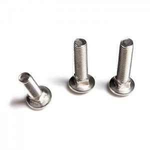 China Grade 5 Stainless Steel  3 / 8 Round Head Carriage Bolt on sale