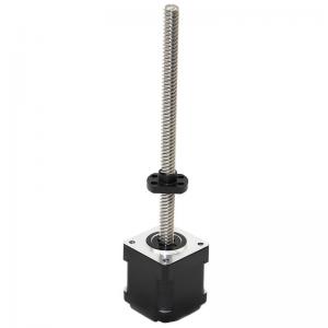 China Customized Threaded Rod Micro Hybrid Nema 14 Stepper Motor for Scientific Research on sale