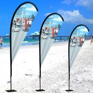  Swooper Beach Teardrop Flags And Banners Custom Teardrop Banners Sublimation Manufactures