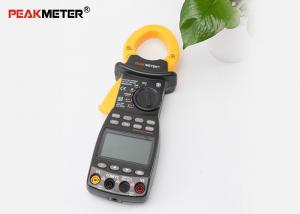 China Black Electrical Digital Power Clamp Meter Multimeter With AC RMS Low Battery Indication on sale