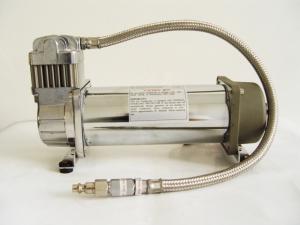 China H - Air Suspension Compressor for truck 150psi Stainless Lead Hose on sale