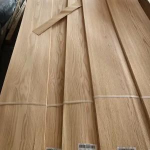 China 0.45mm Red Oak Wood Veneer , Phenolic Glue Grain Natural Oak Veneer Sheets on sale