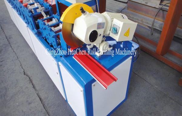 Quality Full Automatic Fly Saw Cutting Shutter Door Forming Machine Making Steel Strip for sale