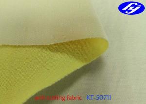  Kevlar / Cooling Yarn Cut Resistant Fabric Knitted For Motocycle Jacket Interlining Manufactures