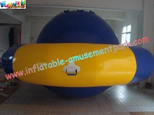  Durable PVC Tarpaulin Inflatable Boat Toys Saturn Rocker Used in Family Pool Manufactures