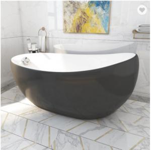  Central Drain Sanitary Bathtub 1.4m Indoor Corner Whirlpool Free Standing Tub Manufactures