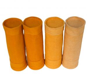  Aramid Fibers PPS 5 Micron Glazed Finish Paint Filter Bags for Bag Filter Manufactures