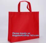 Promotion cheap 1C simple printing yellow shopping non woven bag, Cheap 100% New