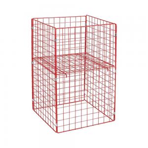  Lightduty Epoxy Plated Store Wire Dump Bin For Promotion Display Manufactures