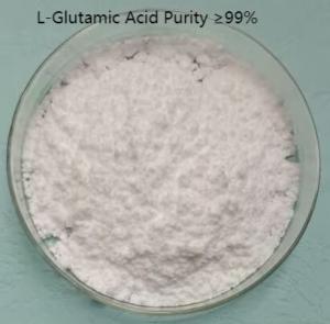  C5H9NO4 L Glutamic Acid Powder 99% Purity Soluble In Formic Acid Manufactures