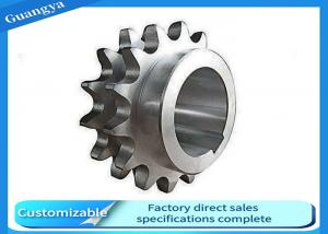  ISO9001 Forged Double Roller Chain Sprockets DIN C45 Steel Manufactures
