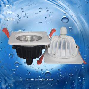 China LED 9W cob downlight waterproof recessed IP65 bathroom lighting downlight on sale