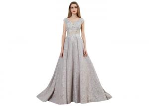 China Customize Pretty Simple Prom Dresses , Maxi Evening Cocktail Elegant Prom Dresses on sale