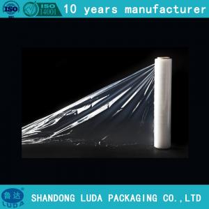 China perforated 3-layer polyolefin shrink film,pof shrink film,ldpe stretch film on sale