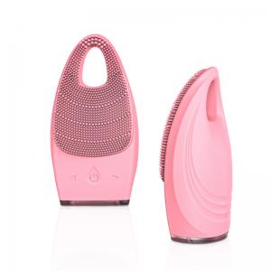 China IPX6 200mAh Electric Silicone Face Brush Ultrasonic Facial Cleansing Device on sale
