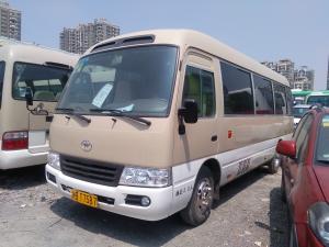 used Toyota diesel coaster bus left hand drive   engine 4 cylinder  TOYOTA coaster bus for sale