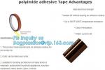 High Temp Self Adhesive PET Green Tape With Silicone Adhesive For 200 C Heat