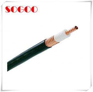  Foam PE Insulation 1/2  RF Feeder Cable Flexible Coaxial Cable Flame Retardant Manufactures
