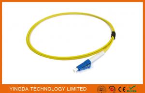 China Single Mode Optical Fiber Pigtails LC PC Simplex 2.4 mm Diameter 3 Meter on sale