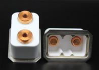 China Dry Pressing Aluminum Oxide Header Ceramic Parts For EV on sale