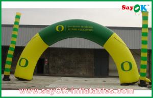 China PVC / Oxford Cloth Inflatable Arch With Custom Printing For Holiday on sale
