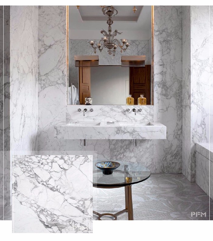 Wholesale Best price wall tile white volakas marble slab