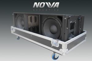 China 3 Way Dual 12 Inch Line Array Big Professional Sound System ,1300 Watt RMS power High End Outdoor Speakers on sale