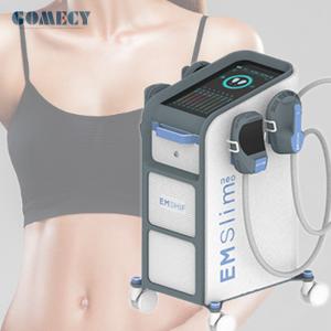 4 Handles Body Burning EMS RF Muscle Sculpting Building  Machine Manufactures