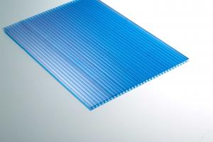  Uv Protected Blue Polycarbonate Roofing Sheets For Agricultural Greenhouse Manufactures