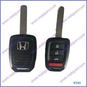  OEM Honda Car Remote Key , Honda Remote Head Key 4 Button MLBHLIK6-1T 315mhz Manufactures