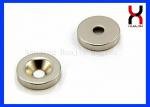 Powerful Countersunk Neodymium Magnets , Customized Size Countersunk Pot Magnet