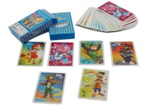 Offset Printing Custom Board Game Cards / Childrens Playing Cards 54pcs 57*87mm