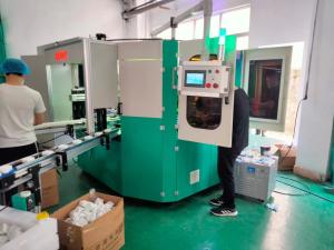  2-6 Colors Glass Bottle Screen Printing Machine, Printing Area 300mm X 200mm, Servo Driven rotary Printer Manufactures