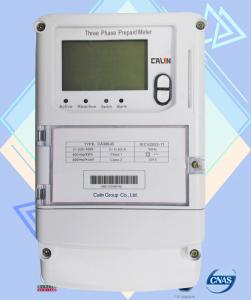  IC Card Prepaid Commercial Electric Meter , IEC Standard Three Phase energy meters Manufactures
