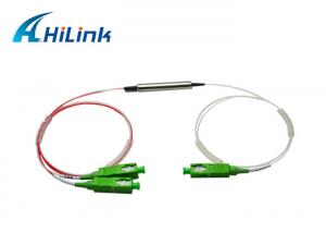 China FWDM TX1490 RX1550 / 1310nm WDM Fiber Optic Filter CATV Channel High Isolation on sale