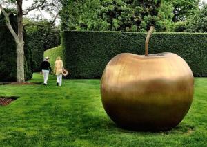  Large Bronze Statue Apple Sculpture Contemporary For Garden Decoration Manufactures