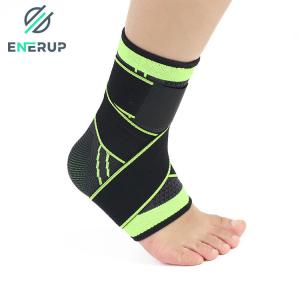  Nylon Sprained Ankle Elastic Bandage Ankle Compression Wrap Manufactures
