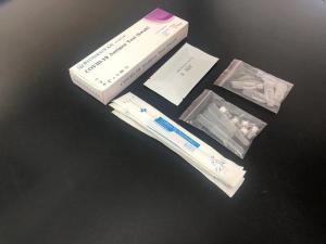  Novel Coronavirus Swab Test Kit 25pcs Antigen Rapid Test Kit Colloidal Gold Manufactures