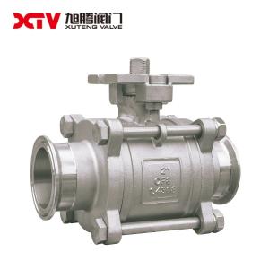  Structure Floating Ball Valve GB/T12237 3PC Clamp Q81F-1000WOG Standard GB/T12237 Manufactures
