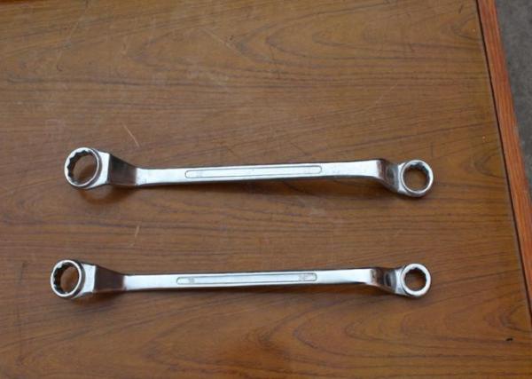 Quality Double Offset Basic Construction Tools , Ring Spanner Wrench Plum Wrench for sale