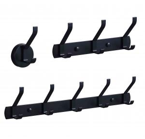  Double Hooks Aluminium Wall Hooks For Mudroom Bathroom Entryway Manufactures