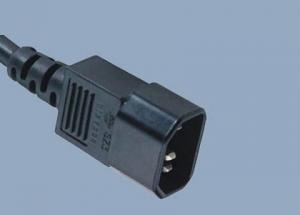  UL CUL CSA 13A 250V IEC 320 C14 Plug  Monitor American UL Power Cord Manufactures