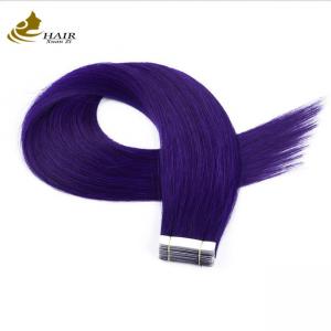  Brazilian Double Drawn Tape In Hair Extensions 30 Inch Purple Manufactures